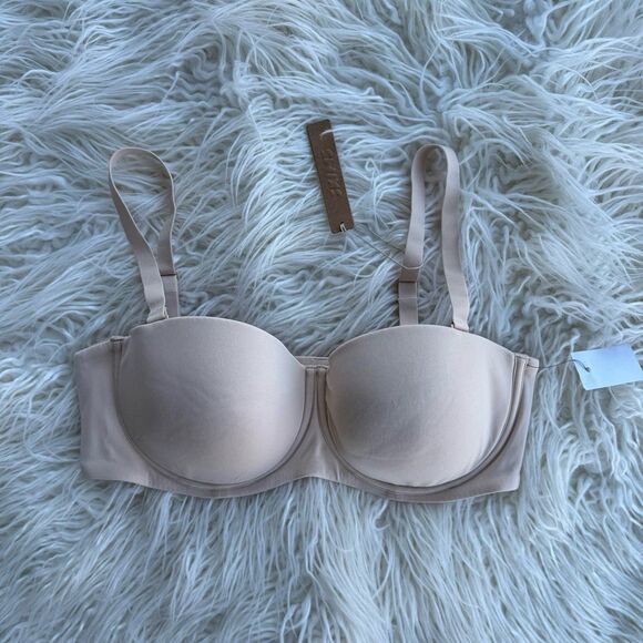 Skims Fits Everybody Strapless Bra Sand Size 38C - Picture 1 of 7